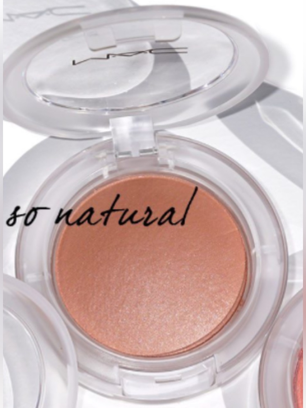 NIB MAC Cosmetics Glow Play Blush in So Natural